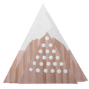 Nordic Wooden Blocks Toys Woodland Nursery Wood Mountain Decor Ornaments Ki