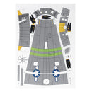 1:47 Scale Boeing B-17 Flying Fortress Heavy Bomber Handcraft Paper Model Kit Education Toys