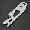 Sanrenmu GJ023D Multi Tools Kit Nail Puller Wrench Opener Keychain