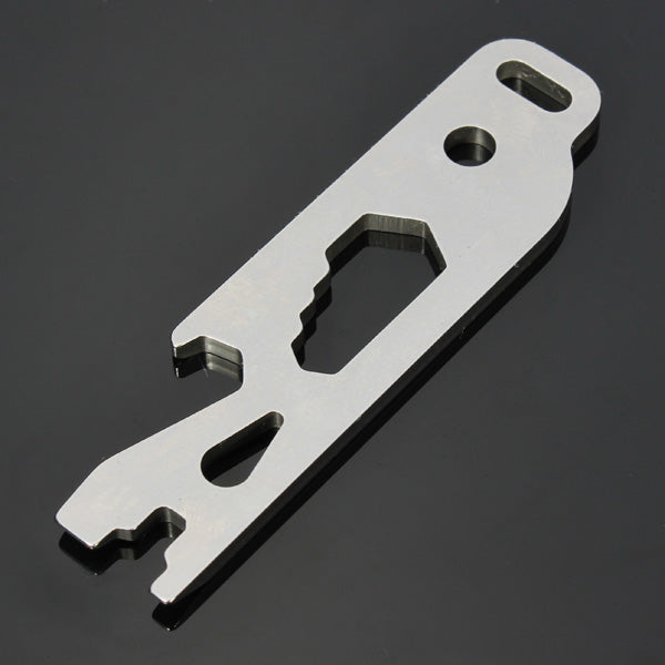 Sanrenmu GJ023D Multi Tools Kit Nail Puller Wrench Opener Keychain