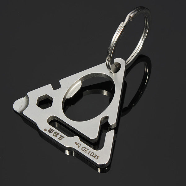 Sanrenmu SK012D Mini Metal Multi-function Portable Key Key Chain Tools
