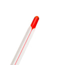 12" -30 to 100 Celsius Degree Glass Thermometer Red Spirit Liquid Total Immersion Laboratory