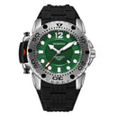 OCHSTIN GQ6124 Waterproof Outdoor Silicone Quartz Watch Luminous Display Men Wrist Watch
