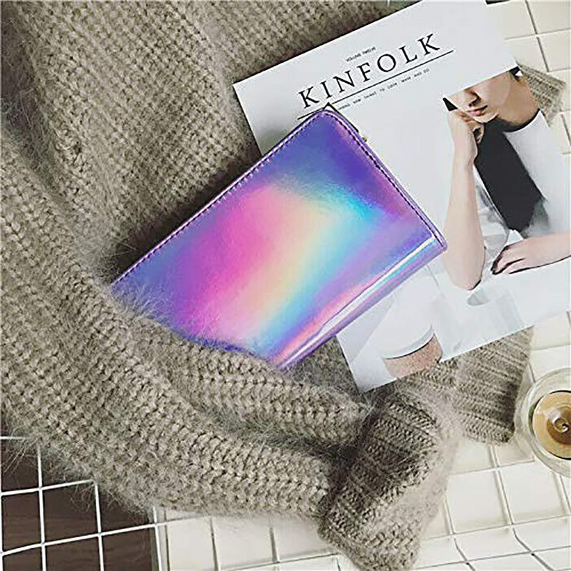 6Pcs Fine Glitter Mermaid Printed Faux Leather Sheet Synthetic Glitter Leather Craft Fabric Tool