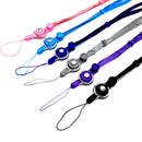 Bakeey 2 in 1 Detachable Universal Phone Ring Holder & Neck Strap Phone Lanyard Work Permit Badge Key Rope for All Smartphone