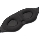 3D Sponge Rest Sleeping Eyeshade Travel Eye Mask Cover Light Blindfold Black Comfortable