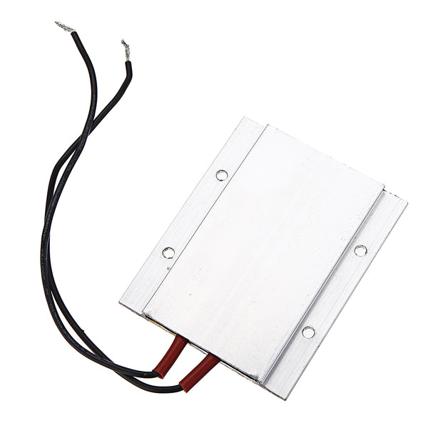 AC220V 120W 120 Degrees 77x62x6mm Insulated Ceramic PTC Heating Plate Liquid Aluminum Shell Element Heater