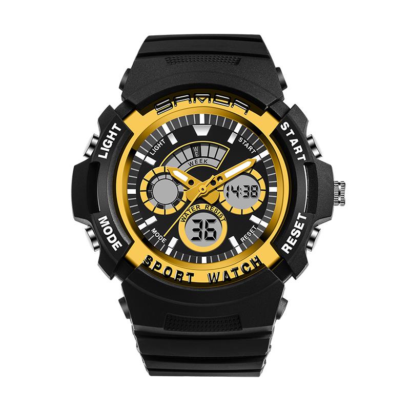 SANDA 138 Fashion Children Digital Watch Swimming Dual Display Kids Sport Watch