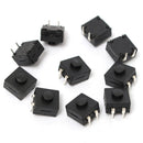 10PCS DIP PCB Mini Latching Tactile Tact Push Button Switch 12x12x9mm
