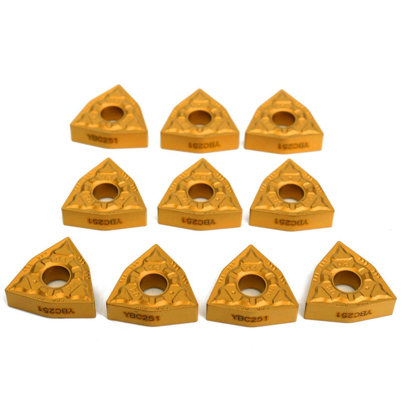 WWLNR1616H08 16x100mm Lathe Turning Tool Holder With 10pcs WNMG0804 Inserts