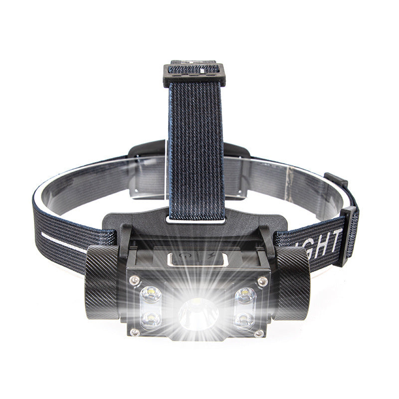 XANES TM-K03 1800LM L2+XPG LED HeadLamp USB Rechargeable 5 Modes Waterproof Camping Hiking Cycling Fishing Light