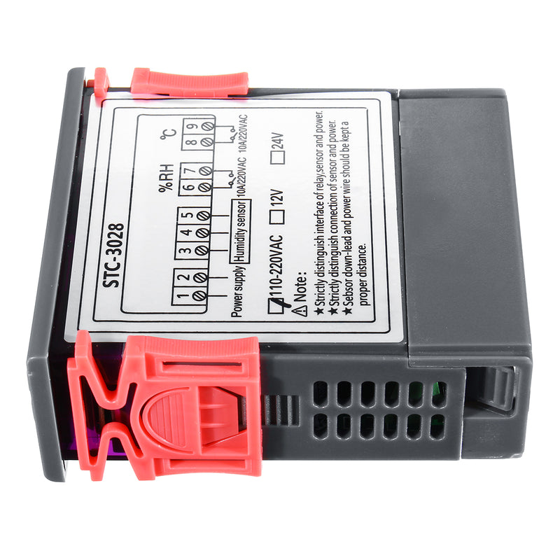 110-220V STC-3018 Digital Temperature Thermostat Controller With Setting Function Value Display C/F Conversion