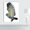 Miico Hand Painted Oil Paintings Simple Style-A Flying Owl Wall Art For Home Decoration Painting