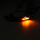 Smoked  LED Dynamic Turn Signal Lights Side Mirror Blinker Indicator Lamp Yellow Pair For Ford Focus MK3 MK3.5 2012-2018
