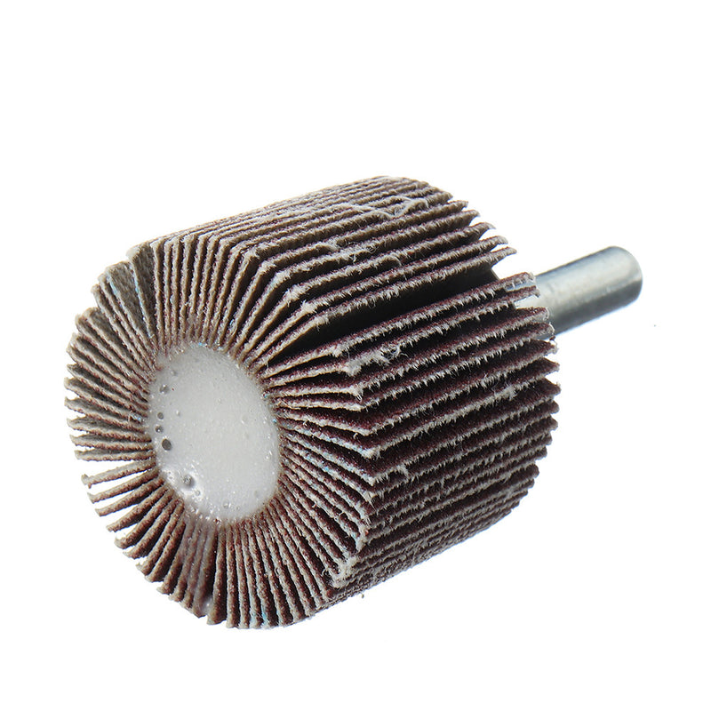 180 Grit 15-80mm Sanding Flap Wheel Polishing Grinding Accessories Tool Disc