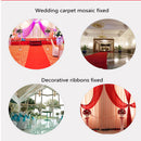 25mmX10m Strong Permanent Waterproof Cloth Tape Self Adhesive Repair Home Carpet Decor