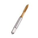 Drillpro M3-M12 Machine Screw Plug Tap Drill Steel Titanium Coated Straight Flute Hand Tap