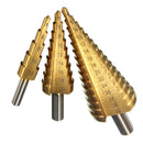 HSS Triangle Shank Pagoda Step Drill Bit from 4-12/4-20/4-32
