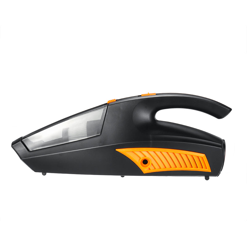 12V 120W LED Car Wireless Vacuum Cleaner Suction For Auto Mini Hand Held Wet & Dry Cleaning