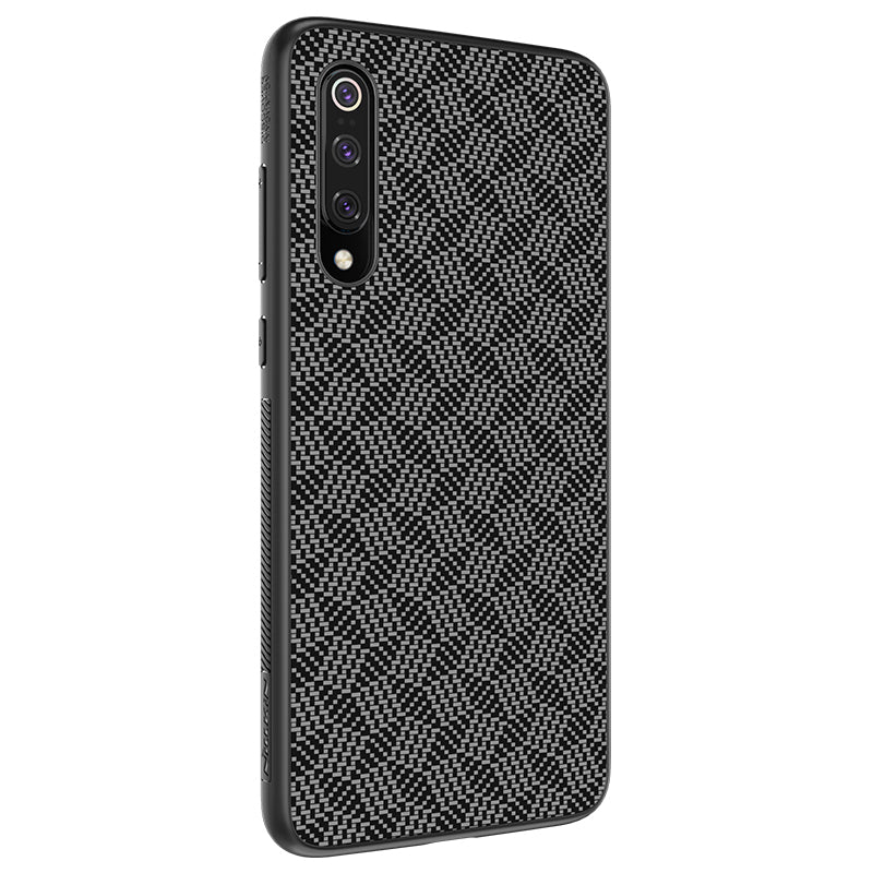 NILLKIN Ultra-thin Synthetic Fiber Plaid Anti-Scratch Protective Case for Xiaomi Mi9 / Mi Transparent Edition