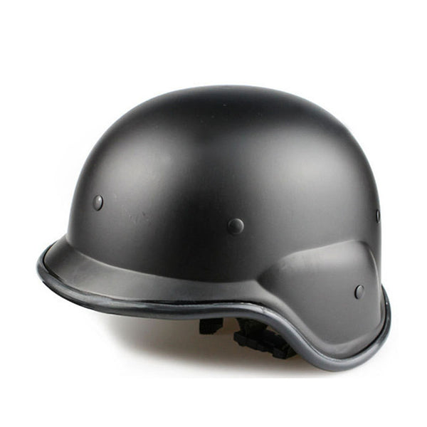 WoSporT Tactical Adjustable Protective ABS Half Helmet Military Combat CS