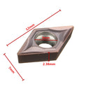 10pcs DCMT070202 Carbide Inserts for SDJCR1010H07 Turning Tool Holder