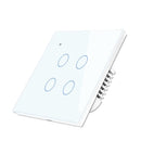 Type 86 EU/UK AC 100-240V Smart Home Wall Touch Switch Waterproof Work With Alexa Google Assistant IFTTT