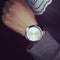 Touch Screen LED Waterproof Personality Tree Shaped Dial Leather Strap Lover Men Women Watch