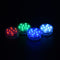 ZANLURE 4PSC Multi-color Remote Controlled Waterproof LED Work Light Ourdoor Multifunctional Time Rotating Diving Lights