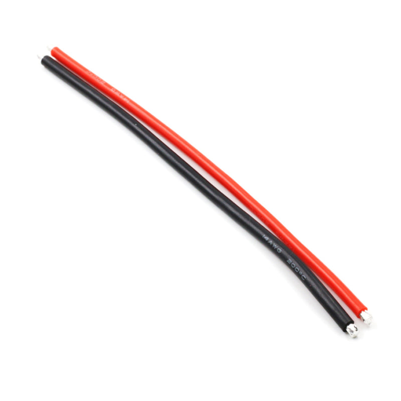 10pcs 15CM 14AWG Silicone Wire Cable Black Red for FPV RC Airplane Model