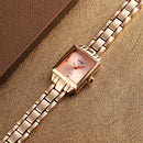 SKMEI 1407 Fashion Women Watch Light Luxury 3ATM Waterproof Stainless Strap Quartz Watch