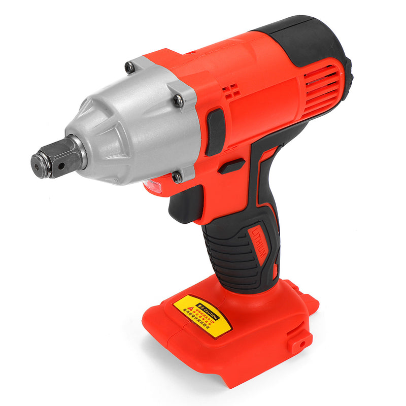 480Nm 3600rpm LED Cordless Electric Impact Wrench Tool Rattle G un Car Repairing DIY