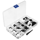 Suleve MXCH1 240Pcs M3-M8 Grub Screw Carbon Steel Hex Socket Allen Head Set Screw