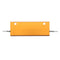 RX24 100W 8R 8RJ Metal Aluminum Case High Power Resistor Golden Metal Shell Case Heatsink Resistance Resistor