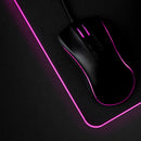 Zimai 35*25*0.3cm RGB Colorful Backlit LED Small Mouse Pad Anti-skid Rubber Mats