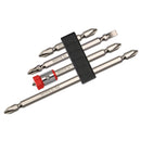 BROPPE S2 Magnetic Phillips Screwdriver Bit Set with Removable Magnetizer Ring PH2 Electric Screwdriver 1/4 Inch Hex Shank