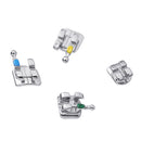 10Pcs Dental Metal Orthodontic Mini Roth Bracket Slot 0.022 3-4-5 Hooks