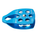 30KN A7075 Aerospace Aluminum Climbing Rescue Double Pulley Speed Cable Trolley