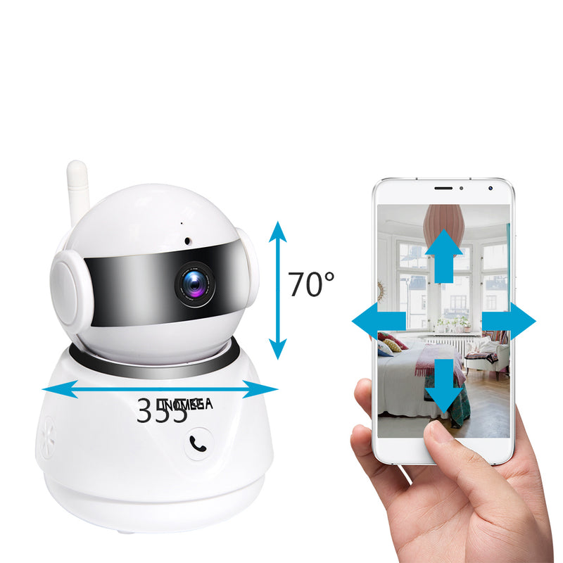 INQMEGA 1080P Cloud Wireless IP Camera H.264 Infrared Night Version  Auto-Tracking Home Security Wifi Camera Baby Monitors