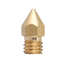 5PCS 1.75mm/0.3mm Copper Thread Extruder Nozzle For 3D Printer