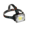 XANES SYT002 850LM COB Headlamp 3 Modes Night Warning Light Camping Hunting Portable Emergency Lantern 18650