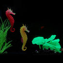Luminous Artificial Simulated Hippocampus Environmentally Friendly Material Aquarium Fish Tank Decor