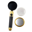 360 Degree Rotating Space Aluminum Pressurized Shower Head with Stop Water Switch Handheld Shower Sprinker