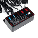 8PCS 16W 12V LED Car Emergency Strobe Warning Light Police Fireman Flashing Grill Fog Lamp Kit Yellow/White