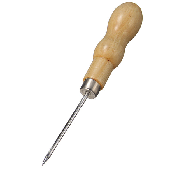 Leather Craft Cloth Awl Tool Pin Punching Hole Maker Stitching Overstitch