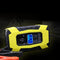 Enusic 12V 6A Intelligent Repair Battery Charger For Car Motorcycle Truck Van Marine Lead Acid Batteries Agm Gel Wet