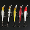 Minnow 5pcs/Lots Fishing Lures Bass Crankbaits Hooks Tackle Crank Baits 8cm/9g