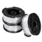 3Pcs Weed Eater String Replacement Spool Line + 1Pc Lawnmower Trimmer Cap & Spring