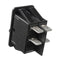 35A 12V DC 4 Pins Universal Fog Light Rocker Switch