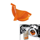 Motorcycle Primary Case Oil Fill Funnel For Harley Dyna Softail Touring